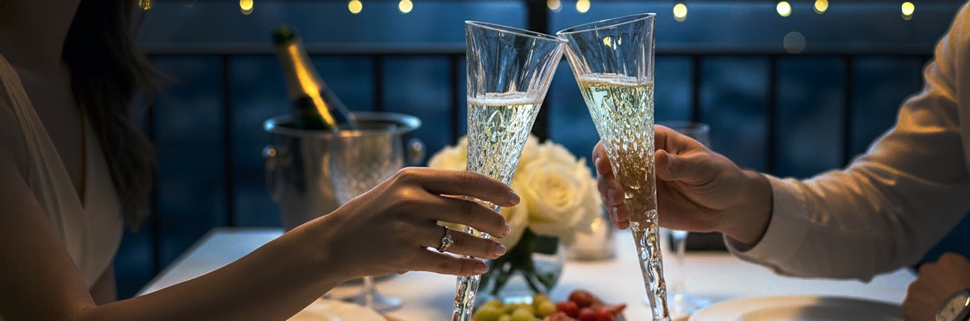 LUXURY STEMWARE WINE GLASSES FOR WEDDINGS, EVENTS & CELEBRATIONS.