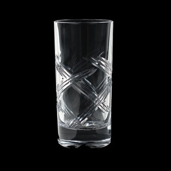 CRYSTAL WHISKEY GLASS HI BALLS