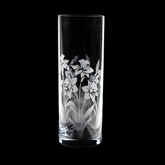 Daffodil Cylinder Vase 10" x 4"