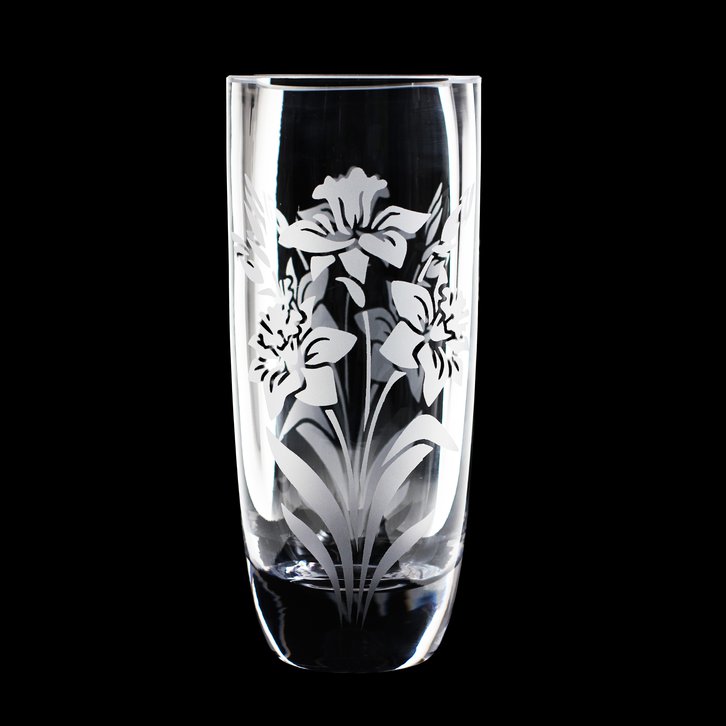 Daffodil  9" Barrelette Vase 