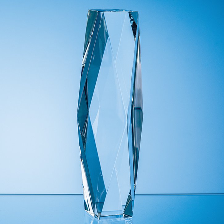 25.5cm Optical Crystal Genesis Column Award