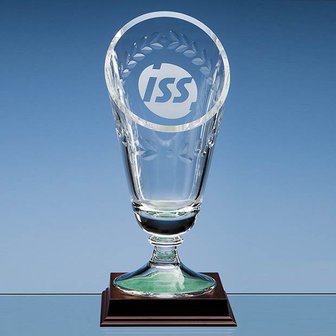 29cm Handmade Slope Top Laurel Vase
