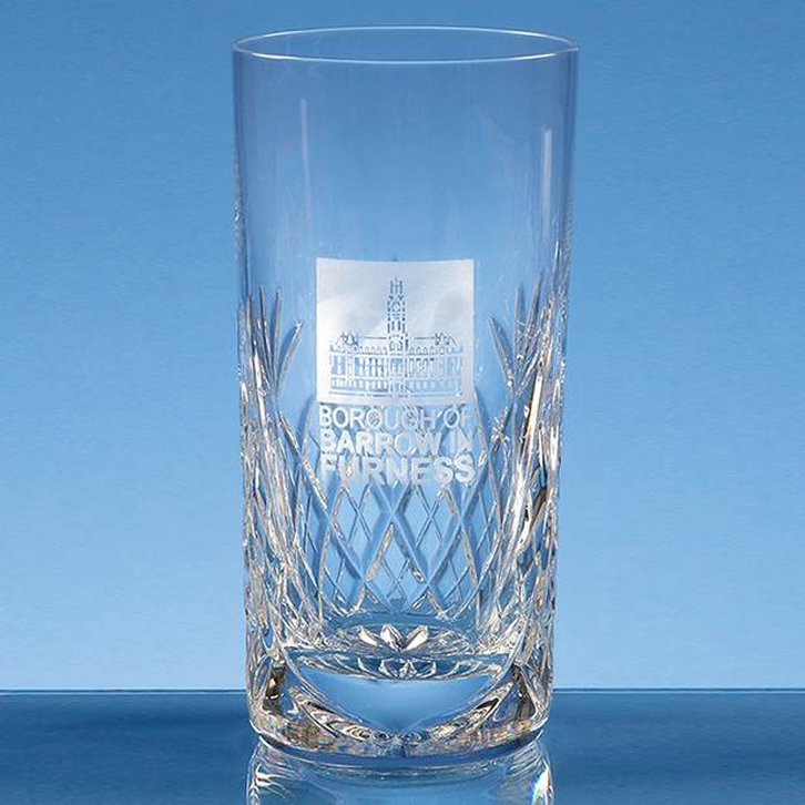 360ml Blenheim Lead Crystal Panel High Ball