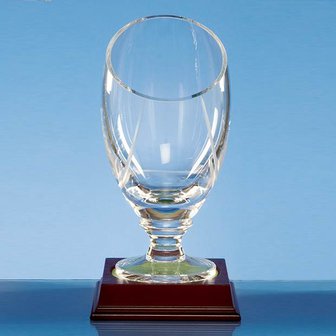 20cm Handmade Slope Top Presentation Vase