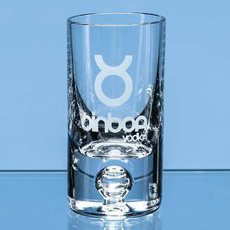 30ml Tall Bubble Base Shot Glass