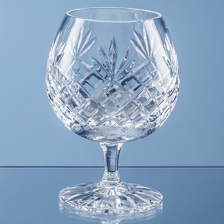 280ml Blenheim Lead Crystal Full Cut Brandy Glass
