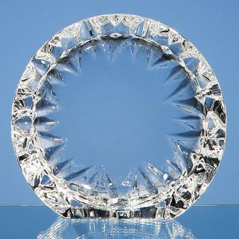 14.5cm Mario Cioni Lead Crystal Tech Roundel
