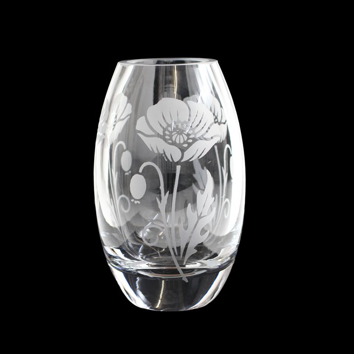 Poppy Barrel Vase 7"