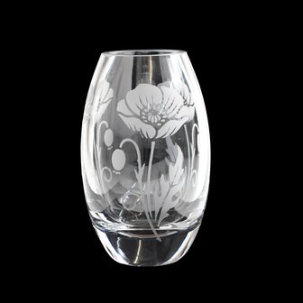 Poppy Barrel Vase 7"