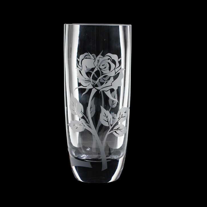 Rose 9" Barrelette Vase 