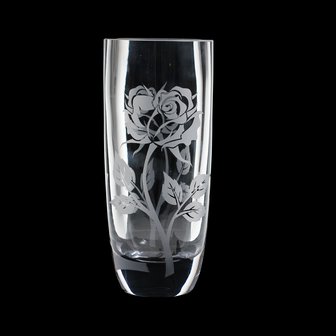 Rose 9" Barrelette Vase 