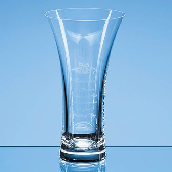 21.5cm Neptune Plain Trumpet Vase