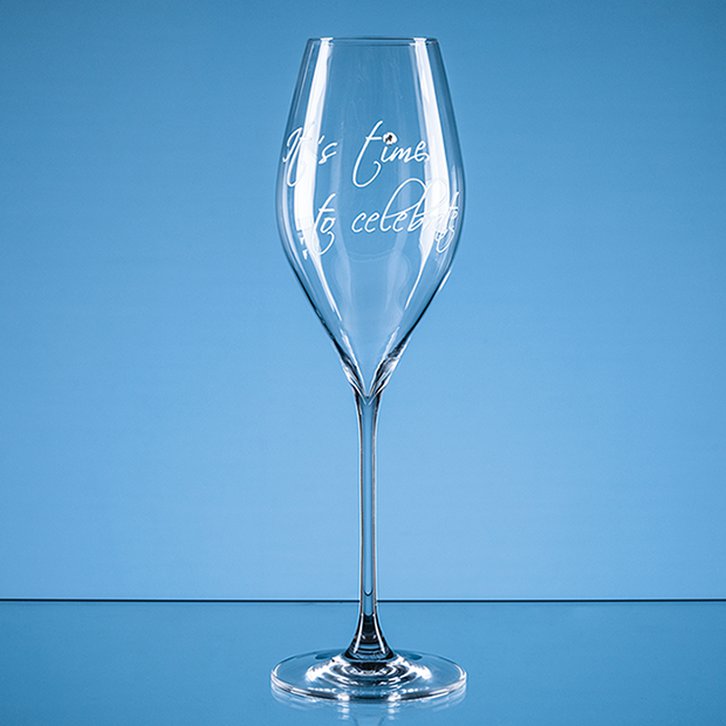 320ml Its time to celebrate Diamante Prosecco Glass
