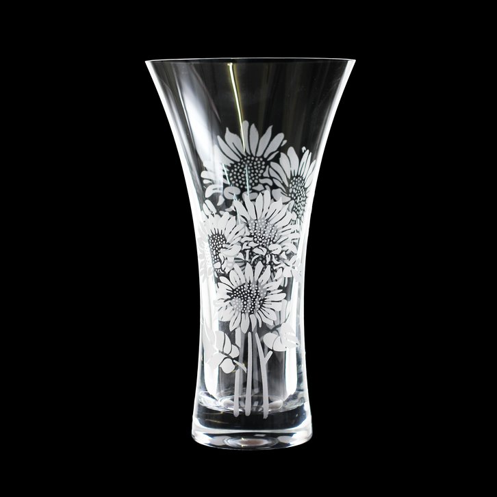 Sunflower 8.5" Waisted Vase