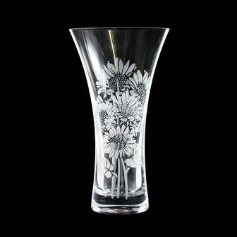 Sunflower 10" Waisted Vase