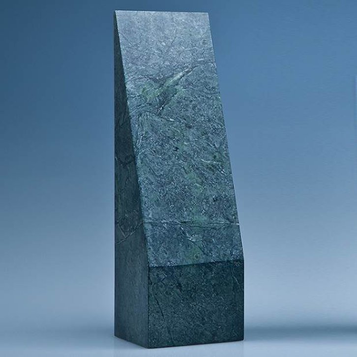 25cm Green Marble Slope Award