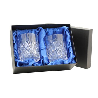 Westminster Pair 12oz whisky Presentation Box